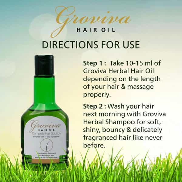 Groviva Hair Oil 100 Ml (Pack Of 2)