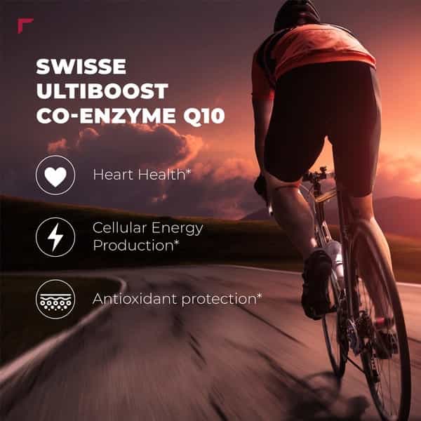 Swisse Ultiboost Co Enzyme Q-10 Supplement For Heart & Energy Metabolism - 50 Capsules