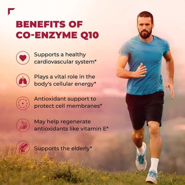 Swisse Ultiboost Co Enzyme Q-10 Supplement For Heart & Energy Metabolism - 50 Capsules