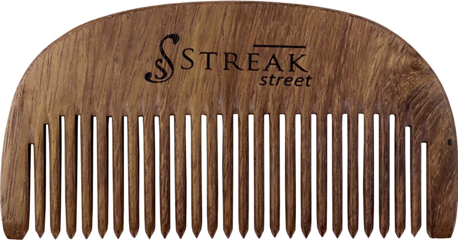 Streak Street Wooden Pocket Comb(Shisham)