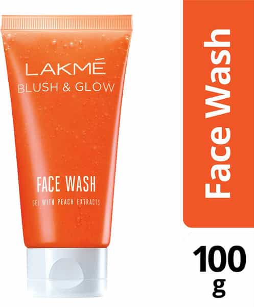 Lakme Blush & Glow Peach Gel Face Wash-100 G