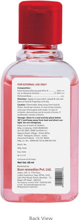 Pearldew Hand Sanitizer (Gel) Fruit Basket 60 Ml - Pack Of 4