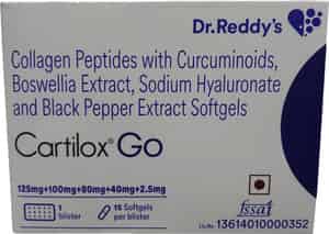 Cartilox Go Strip Of 15 Softgel Capsules