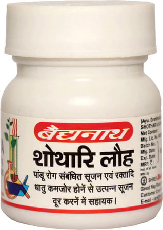 Baidyanath Asli Ayurved Shothari Lauha 40 Tablets (Pack Of 2)