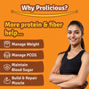 Prolicious High Protein & High Fiber Masala Nooodle Thins | Gluten Free | No Maida | Jain | 4X50g