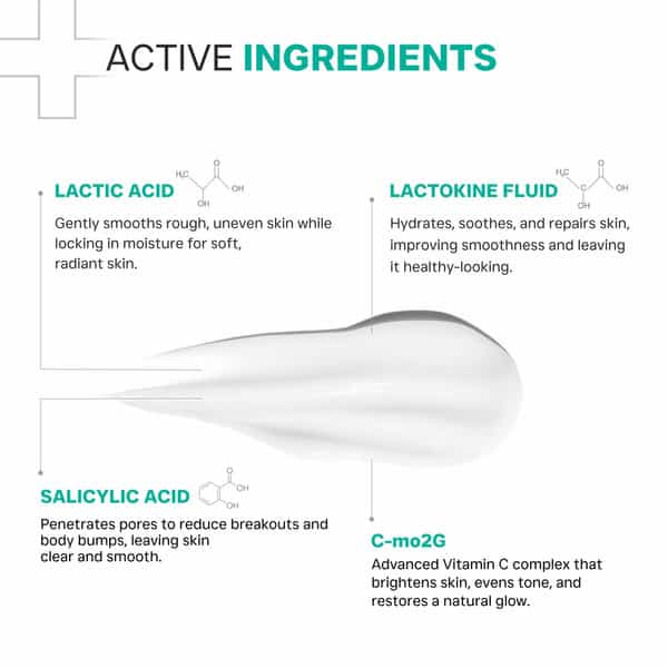 Dermatouch Aha 10% Bha 1% Body Lotion For Men & Women - Suitable For All Skin Types 100 Ml