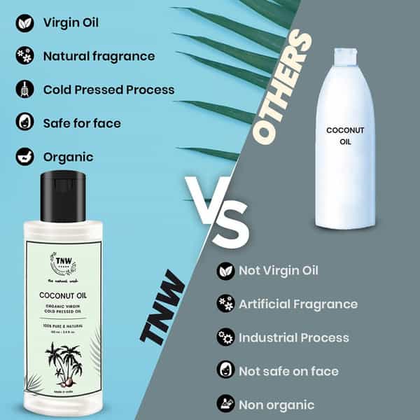 Tnw The Natural Wash Coconut Oil - 100 Ml