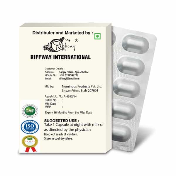 Men's Care Men Wellness Capsule Improve Quality Of Life & Better Desire 100% Ayurvedic (10 Capsules)