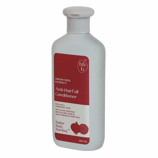 Bbb Better Body Bombay Onion Seed Extract Anti - Hairfall Conditioner | Dull | Thinning Hair (300Ml)