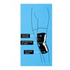 Vissco Core Elastic Hinged Knee Brace With Open Patella Support Small