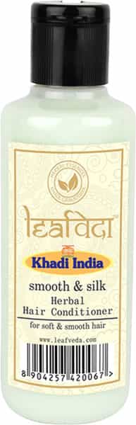 Khadi Leafveda Smooth And Silk Herbal Hair Conditioner 210 Ml