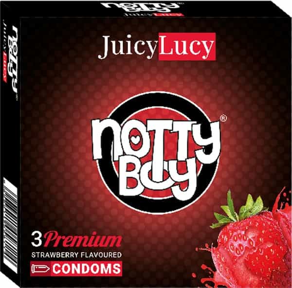 Nottyboy Juicylucy - Strawberry Condoms 3