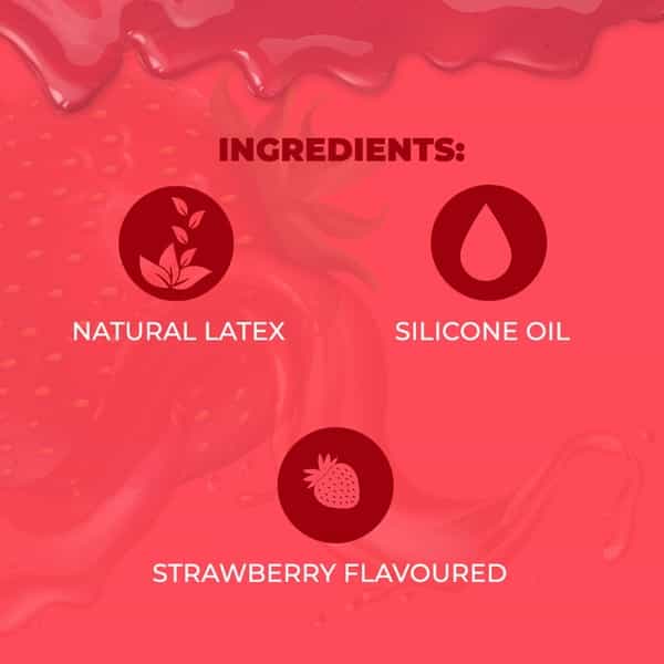 Nottyboy Juicylucy - Strawberry Condoms 3