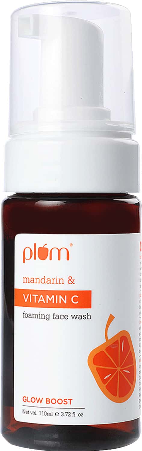 Plum Vitamin C Foaming Face Wash With Mandarin 110 Ml 110 Ml