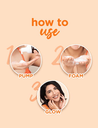 Plum Vitamin C Foaming Face Wash With Mandarin 110 Ml 110 Ml