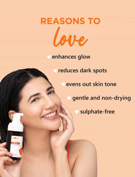 Plum Vitamin C Foaming Face Wash With Mandarin 110 Ml 110 Ml