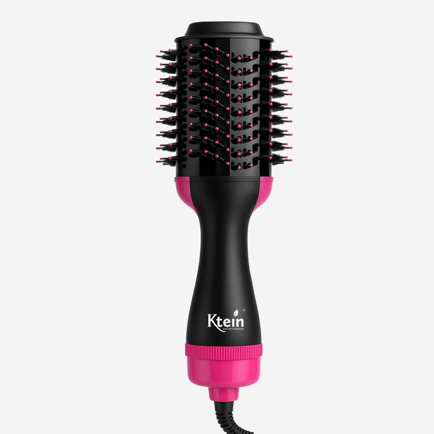 Ktein 4-In-1 Hair Styling Brush : A Hairstyles Effortlessly With Black Hot Air Brush - 1000 Watts