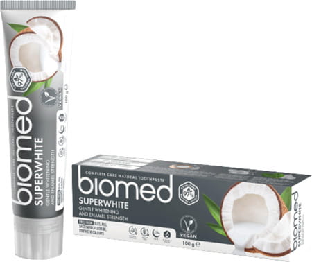 Biomed Superwhite Natural Toothpaste - Buy One Get One Free -100gm