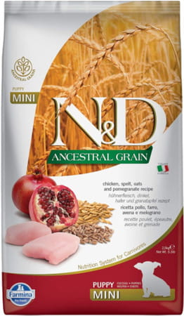 Farmina N&D Pumpkin Adult Mini Dog Food | Chicken | Pomegranate & Pumpkin | 2.5kg