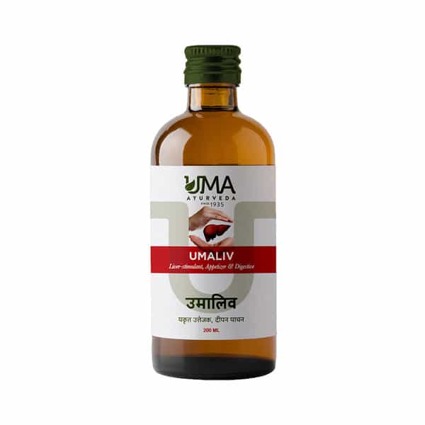 Uma Ayurveda Umaliv Syrup Ayurvedic Syrup - Useful In Digestive Health Nutrition - 200Ml
