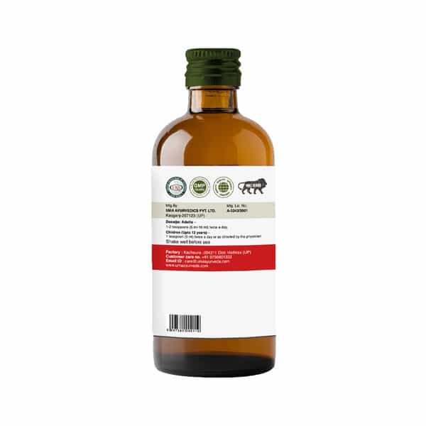 Uma Ayurveda Umaliv Syrup Ayurvedic Syrup - Useful In Digestive Health Nutrition - 200Ml