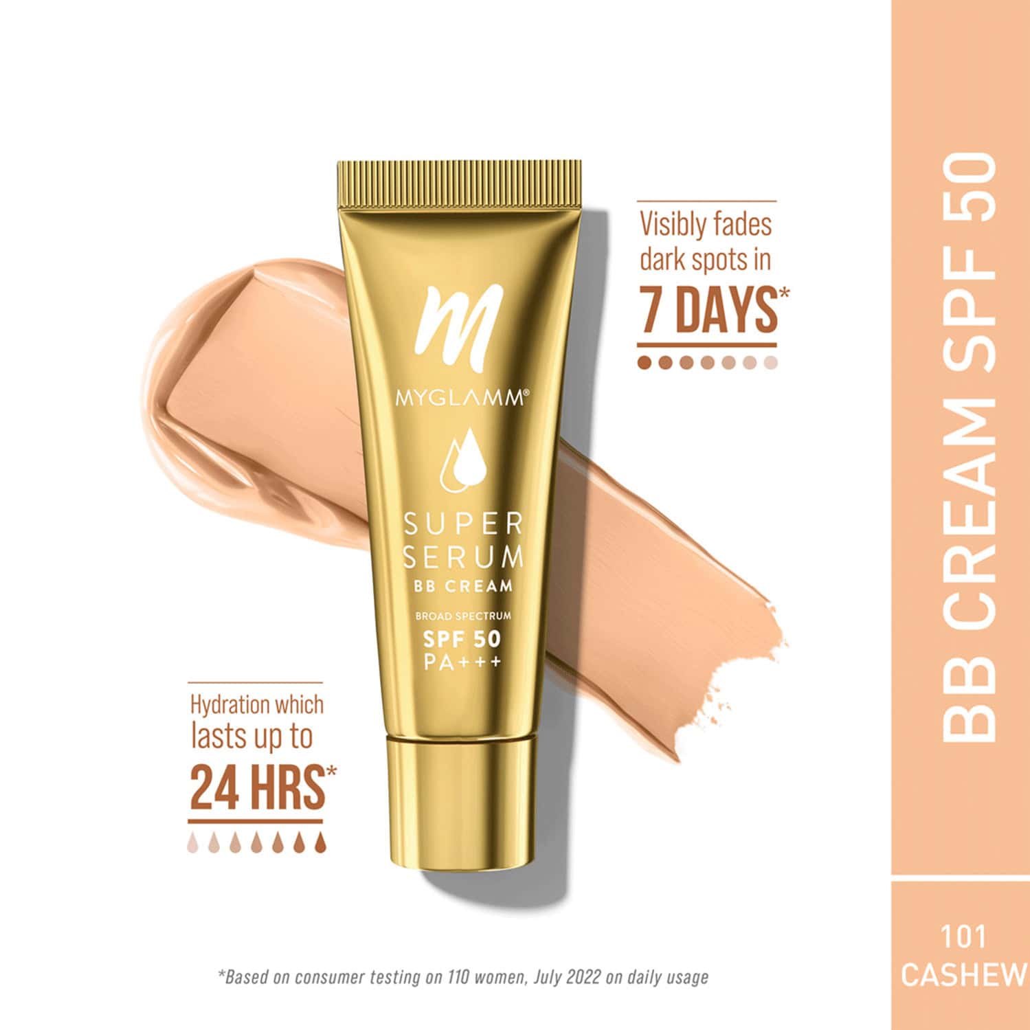 Myglamm Super Serum Bb Cream-101 Cashew