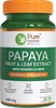 Pure Nutrition Papaya L Papaya Leaf And Fruit Extract Immunity & Platelet Booster - 60 Veg Caps