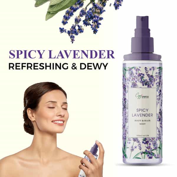 Cgg Cosmetics Spicy Lavendar Body Mist -100Ml