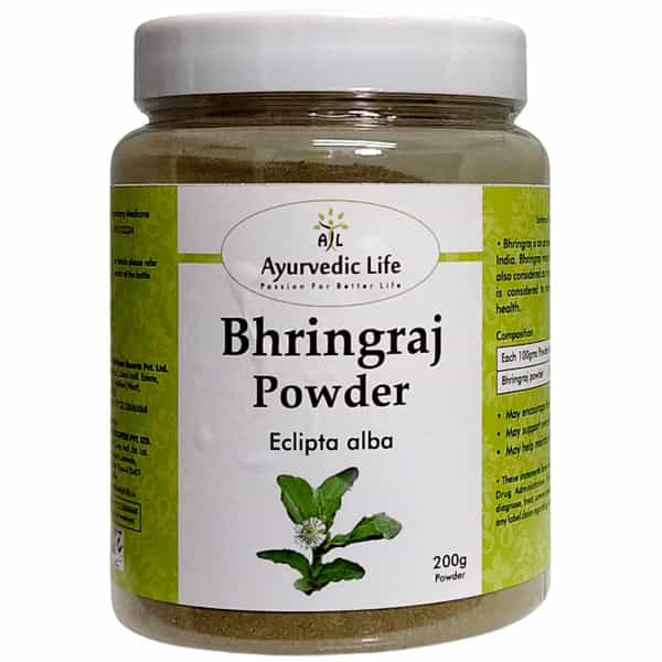 Al-Ayurvedic Life Bhringraj Powder - 200Gms Pack Of 4