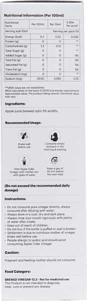 Forest Secrets Apple Cider Vinegar 500Ml
