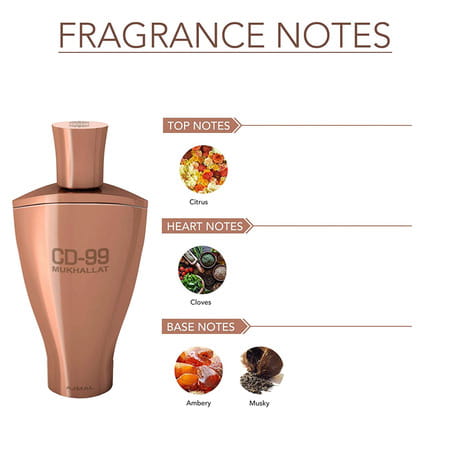 Ajmal Aurum Edp 75ml Perfume For Women And Cd 99 Mukhallat Cp Attar 14ml For Unisex
