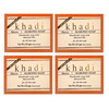 Khadi Abeers Herbal Handmade Almond Soap With Essential Oils | 125Gm (Pack Of 4)