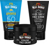 Man Arden Skin Care Combo -Sunblock Sport Sunscreen + Face Cream + De Tan Face Scrub