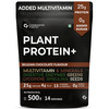 Carbamide Forte Plant Protein Powder Chocolate Flavour Multivitamins & Mineral Packet 500 Gm