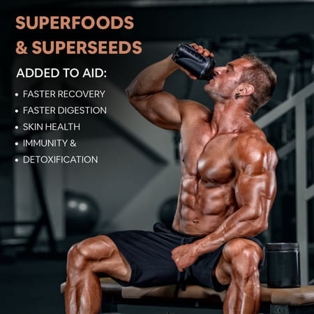 Carbamide Forte Plant Protein Powder Chocolate Flavour Multivitamins & Mineral Packet 500 Gm
