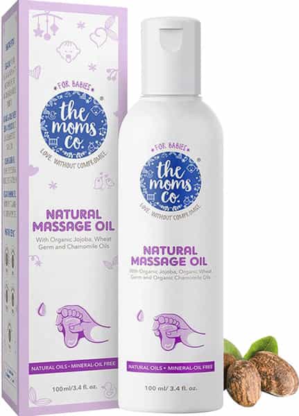 The Moms Co. Natural Baby Massage Oil -100 Ml