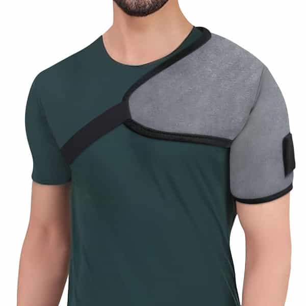 Addmax Shoulder Heating Pad Orthopaedic Electric Belt With 3 Heat Settings For Shoulder Pain Relief