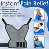 Addmax Shoulder Heating Pad Orthopaedic Electric Belt With 3 Heat Settings For Shoulder Pain Relief