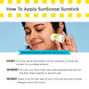 Sunscoop Mineral Sunstick | Spf 50 | Safe For Kids (3+ Years) | For All Skin Types 18Gm