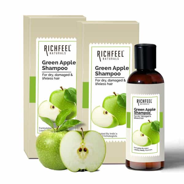 Green Apple Shampoo 100 Ml Pack Of 2