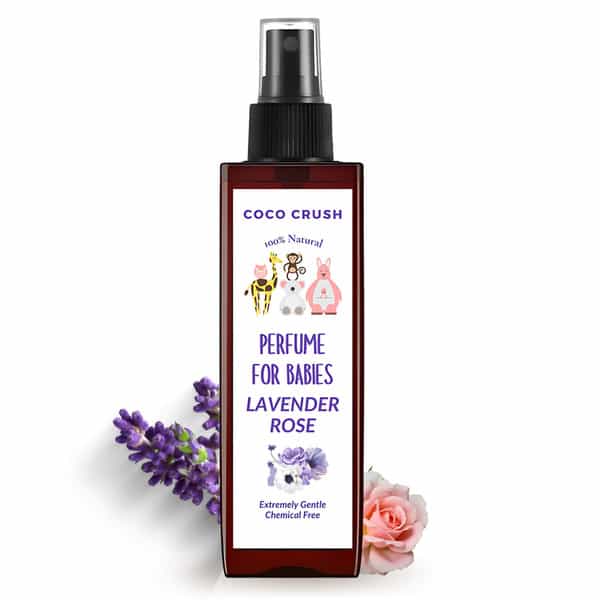 Coco Crush 100% Natural Lavender Rose Gentle Perfume For Babies - 100Ml