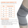 Vissco Stretchable 2d Knee Cap | Ideal Mild Support For Free Knee Movement | Small - Grey (In Pair)
