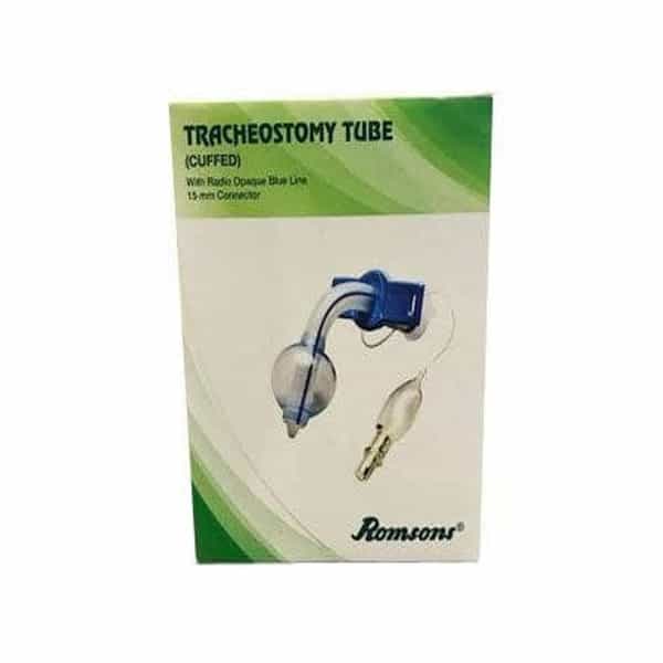 Romsons Tra Chesotomy Tube Cuffed Size 8.0Mm
