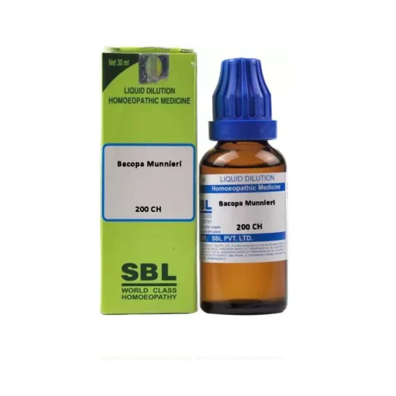 Sbl Bacopa Munnieri Dilution 200 Ch 30 Ml Pack Of 2