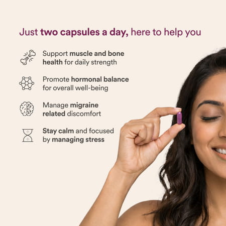 Origins Nutra Magnesium + D3 + K2-7 For Women Supports Bone Health | 56 Veg Capsules