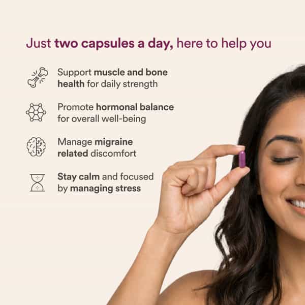 Origins Nutra Magnesium + D3 + K2-7 For Women Supports Bone Health | 56 Veg Capsules