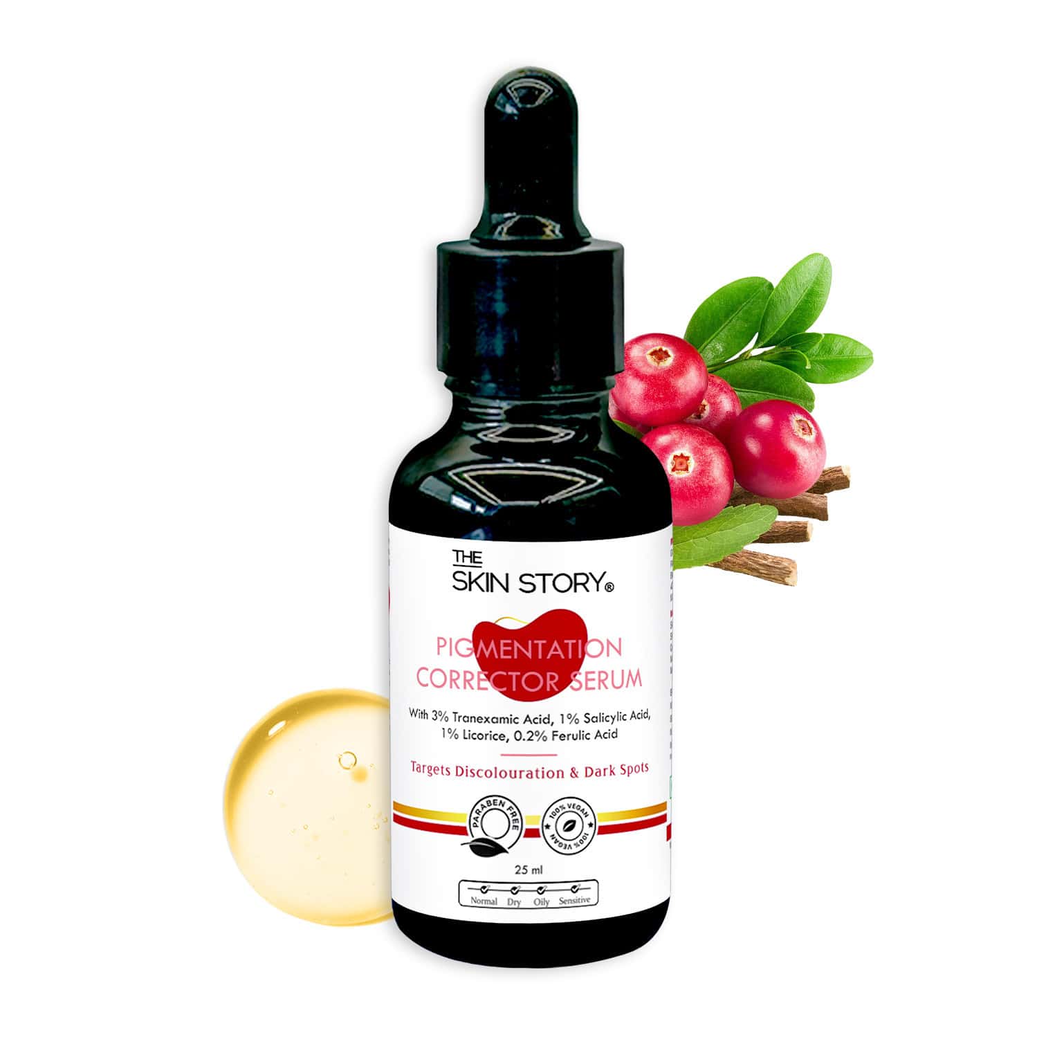 The Skin Story 2% Alpha Arbutin 2% Niacinamide Face Serum For Pigmentation Age Spots Dark Spots 25ml