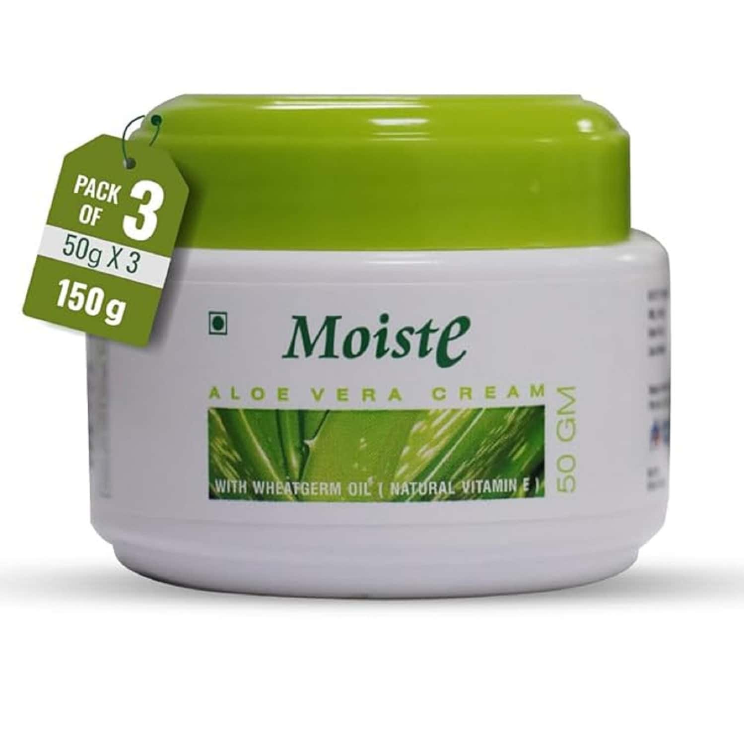 Moiste Aloe Vera Moisturizing Cream - Pack Of 3