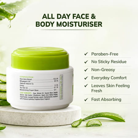 Moiste Aloe Vera Moisturizing Cream - Pack Of 3