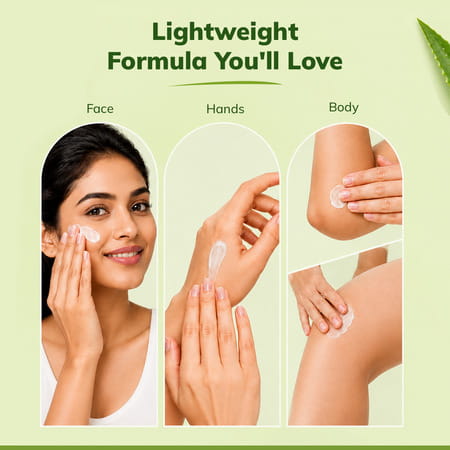 Moiste Aloe Vera Moisturizing Cream - Pack Of 3